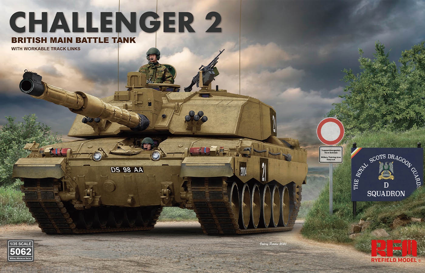 RM-5062 Британский танк Challenger 2 Rye Field Model (RFM)