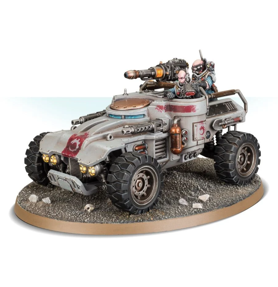 51-61GW Набор Культ Генокрадов. Багги Ахиллес (Genestealer Cults Achilles Ridgerunner)