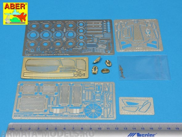 ABR-24-029  Дополнения для  MercedesBenz SL 65 AMG Black Series для Aoshima 1/24