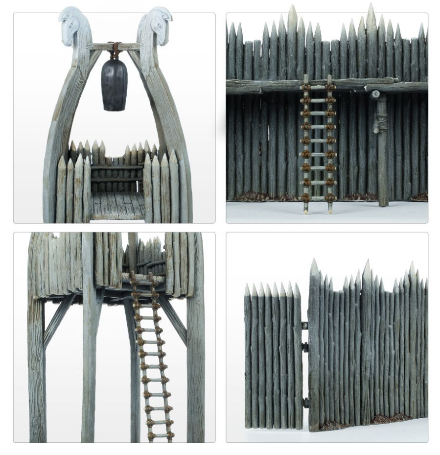 30-48GW Набор Властелин Колец: Сторожевая башня Рохана и частокол (M-E SBG: Rohan Watchtower and Palisades)