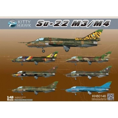 КН80146 Самолет Sukhoi Su-22 M3/M4 ( Kitty Hawk) 1/48