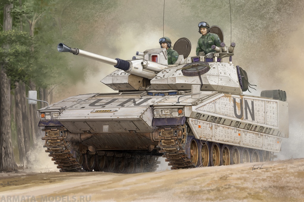 82475 БМП Sweden CV90-40C IFV /W Additional All-round Armour Hobby Boss