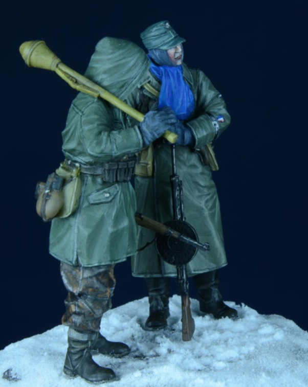 35006DM SS Grenadiers, Eastern Front, Winter 1943-45 D-Day Miniature Studio
