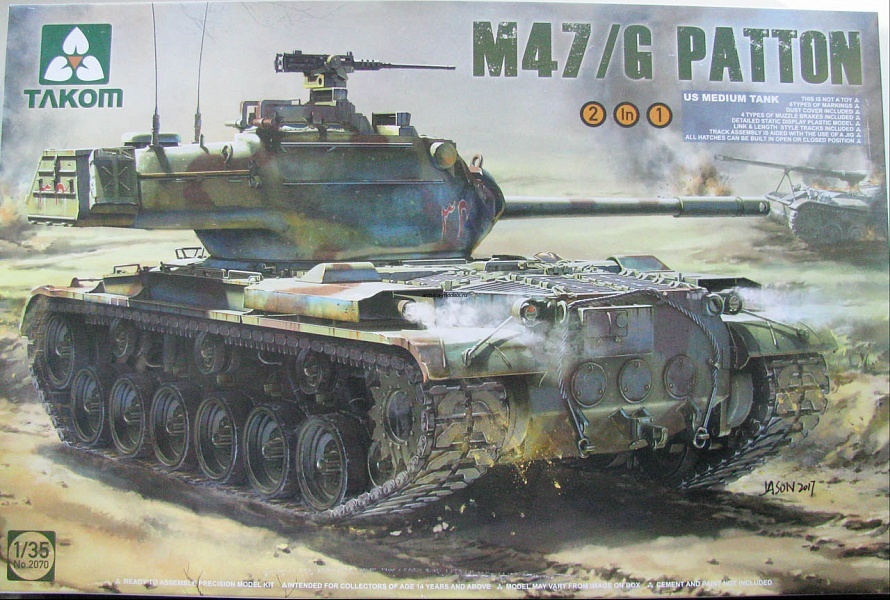 2070Т  M47 / G Patton 1/35