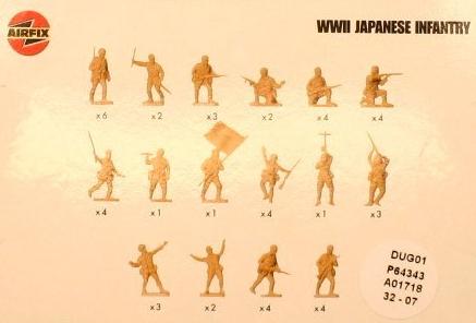 A01718 Набор фигурок Японская пехота Airfix