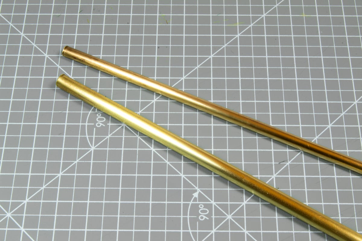 AK9101 Трубочка латунная BRASS PIPES 0,2mm, 2 units