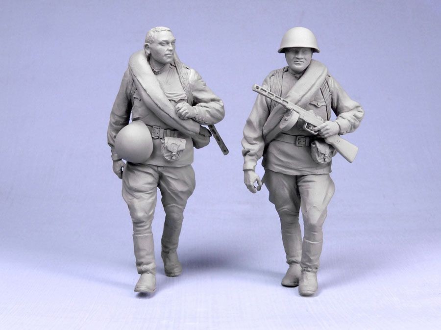 Т-35037 Советские пехотинцы (Курск, 1943 г) (2) Tank