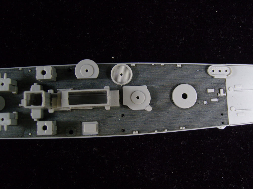 AW20069A Деревянная палуба для U.S.S Pittsburgh CA-72