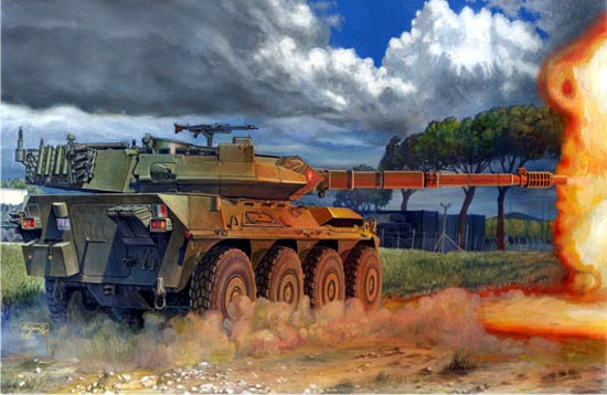 00386 САУ В1 Центауро 