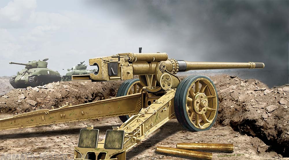 ACE72521 Пушка Pak44 12,8 см ACE