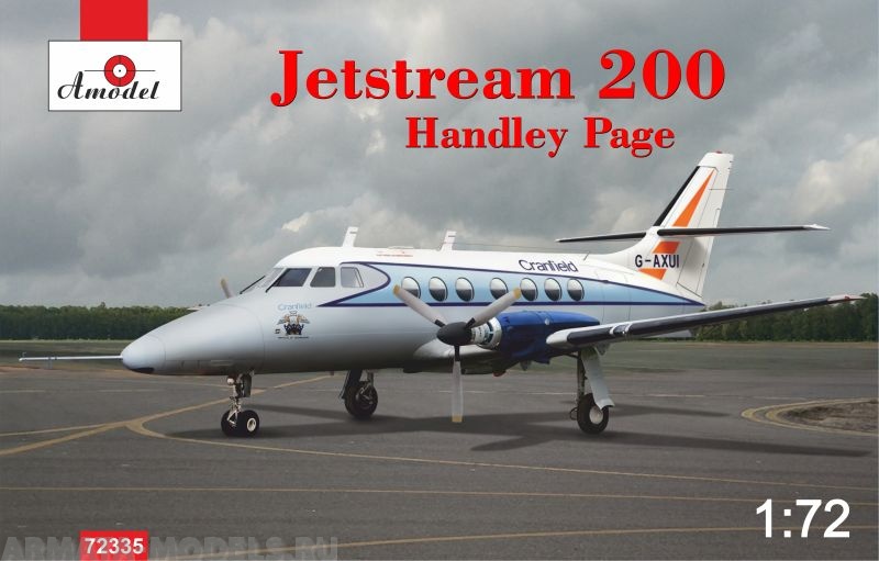 AM72335 Реактивный пассажирский самолет Jetstream 200 Amodel