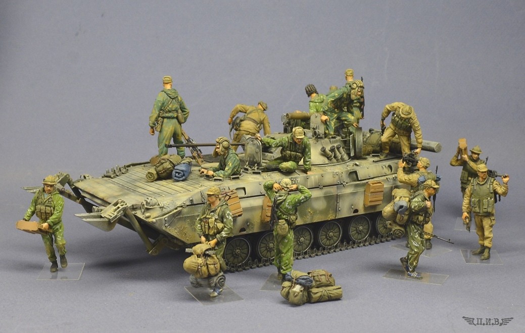 T-35255 Советские бойцы разведроты ВДВ IV (Афганистан 1979-1989 гг) (2) Tank
