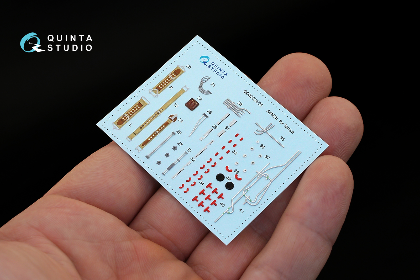 QD32024 1/32 3D Декаль интерьера кабины A6M2b (Mitsubishi prod.) (для модели Tamiya)