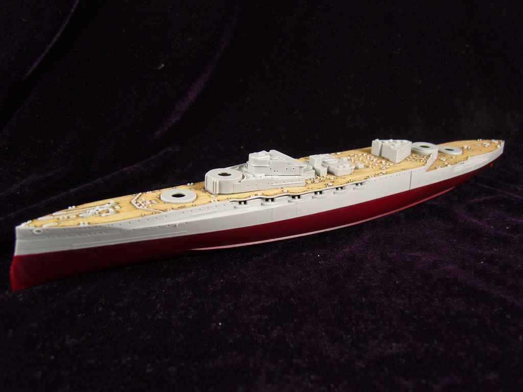 AW20087 Деревянная палуба для HMS Warspite 1915