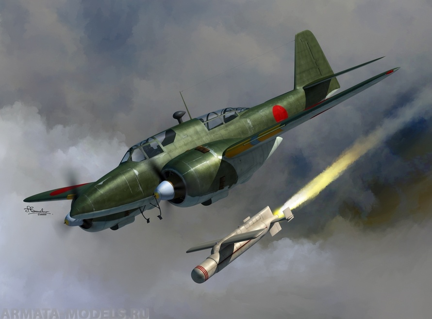 SW72125  Самолет Ki102 and I-Go  (Sword) 1/72 Sword
