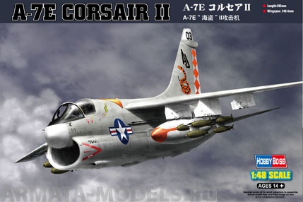 80345 Самолёт A-7E Сorsair II Hobby Boss