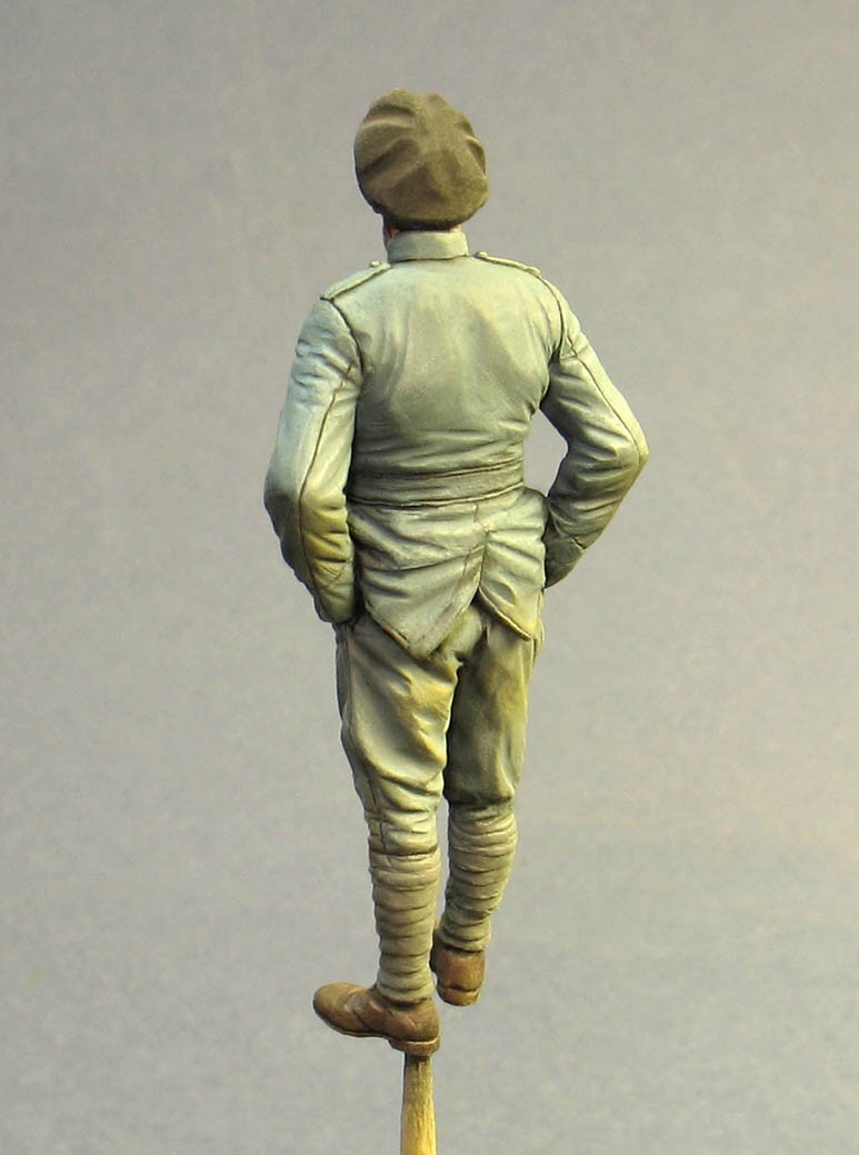 T35166 Французский танкист 1-й Мировой войны Tank