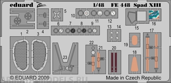 FE448ED  Spad XIII Weekend ( for Eduard kit) 1/48