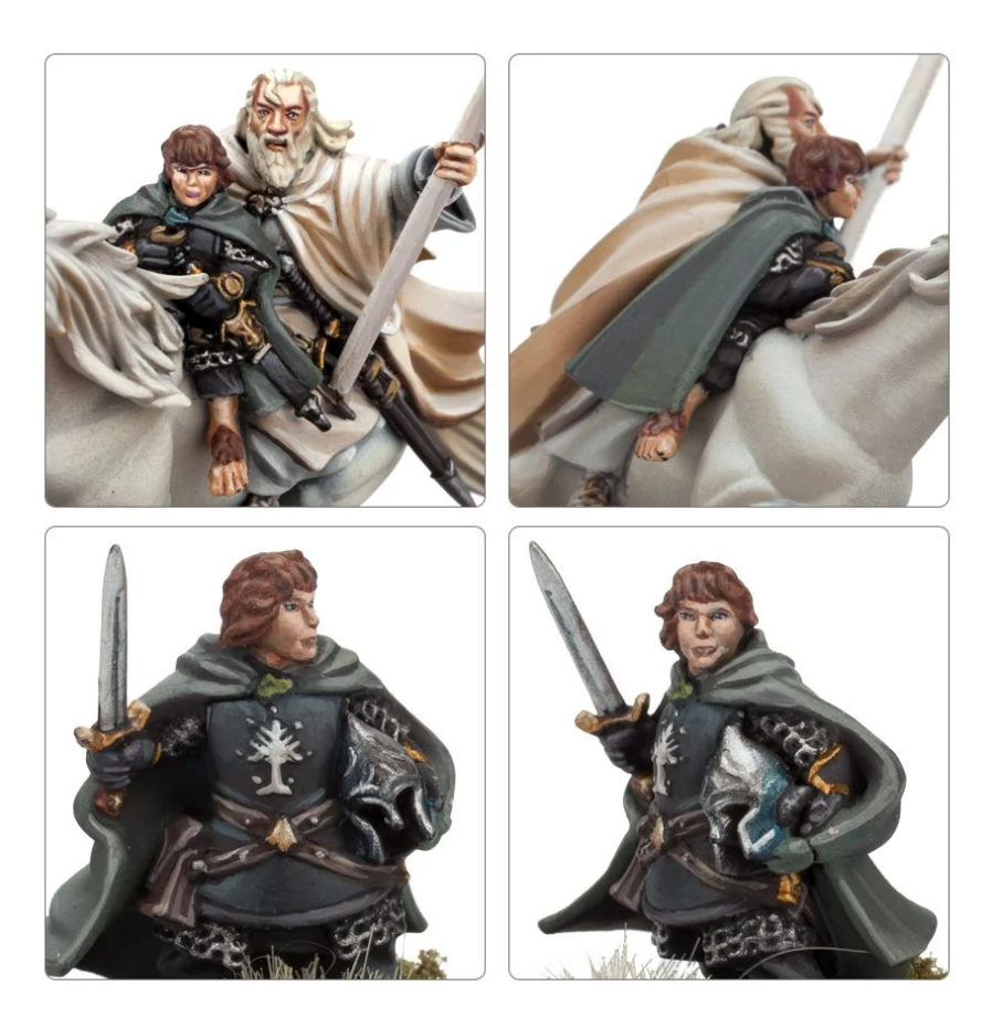 30-40GW Набор Властелин Колец: Гэндальф Белый и Перегрин Тук (Gandalf the White and Peregrin Took)