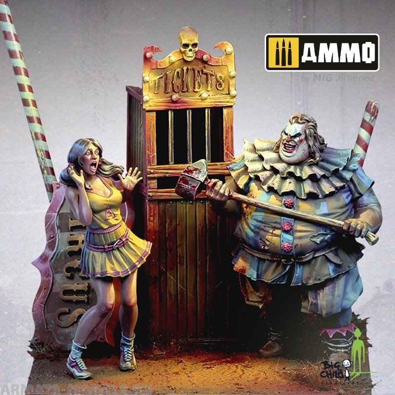 BCFO54004 Набор миниатюр Pack Freak Out Show (BCFO54001 + BCFO54002 + BCFO54003) BIG CHILD