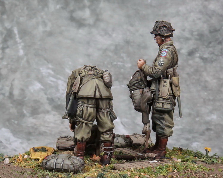 3635SOGA  U.S. Army Airbornes. D-Days.1944. SOGA Miniatures