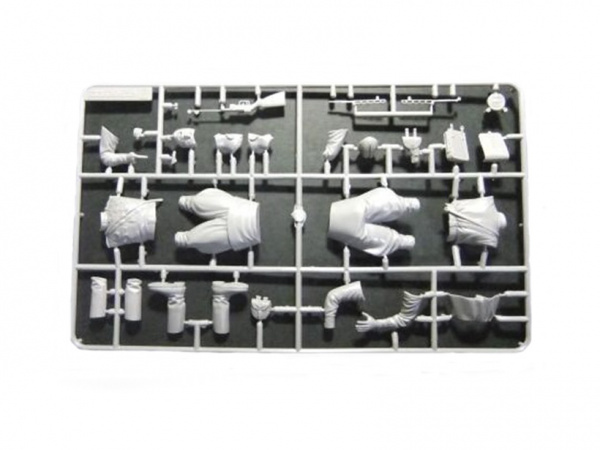 36314 Фигура Советский офицер с автоматом ППШ WWII Russian Field Commander Tamiya