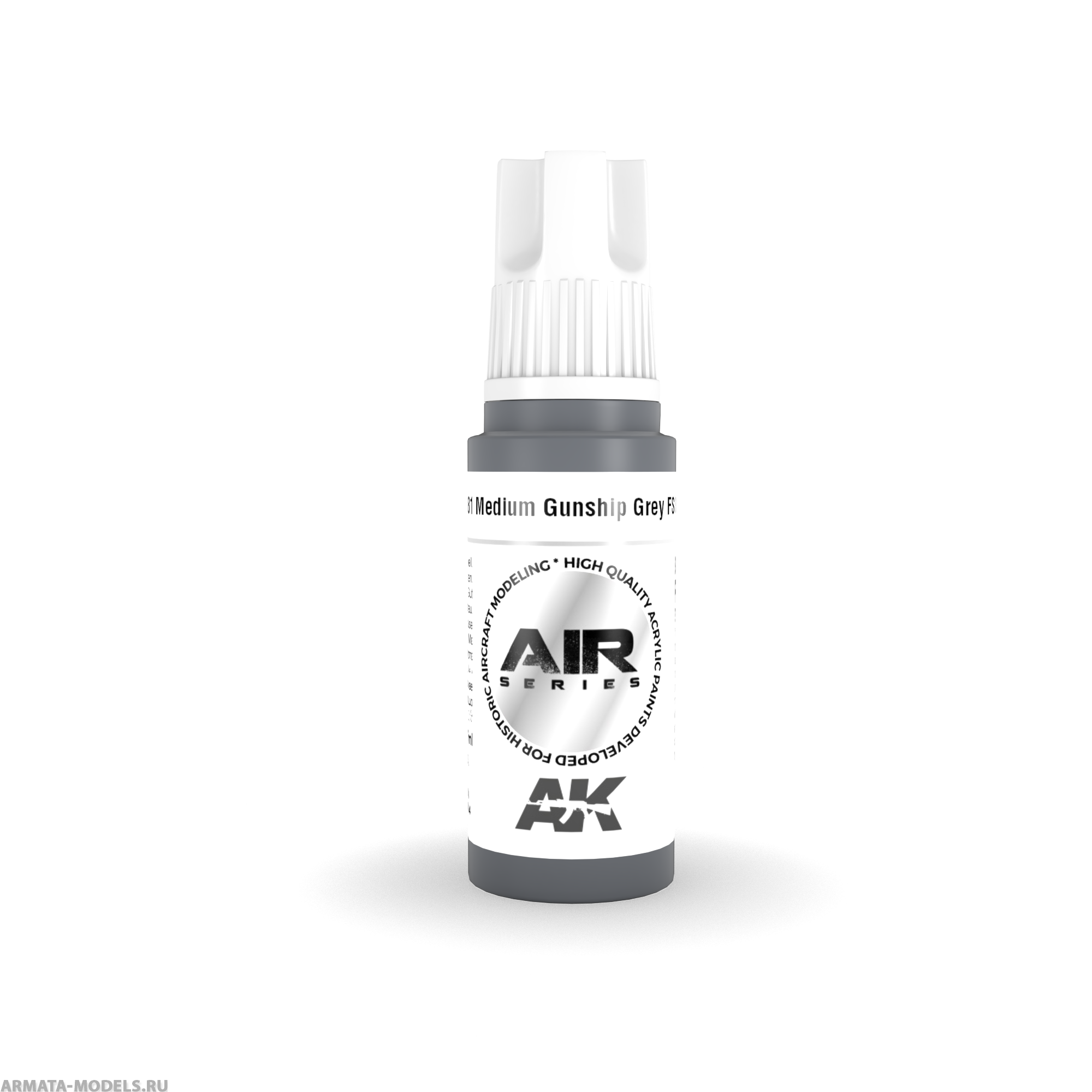 AK11881 Краска акриловая 3Gen Medium Gunship Grey FS 36118