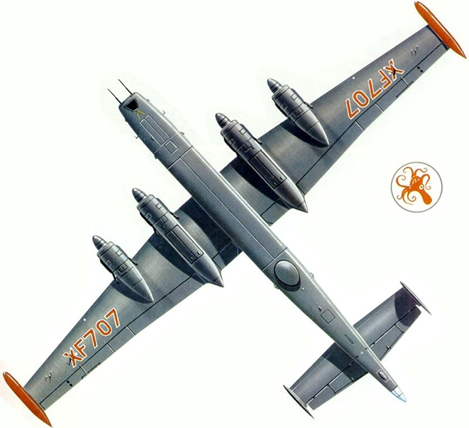 72004 Многоцелевой противолодочный самолет Шеклтон ARK model