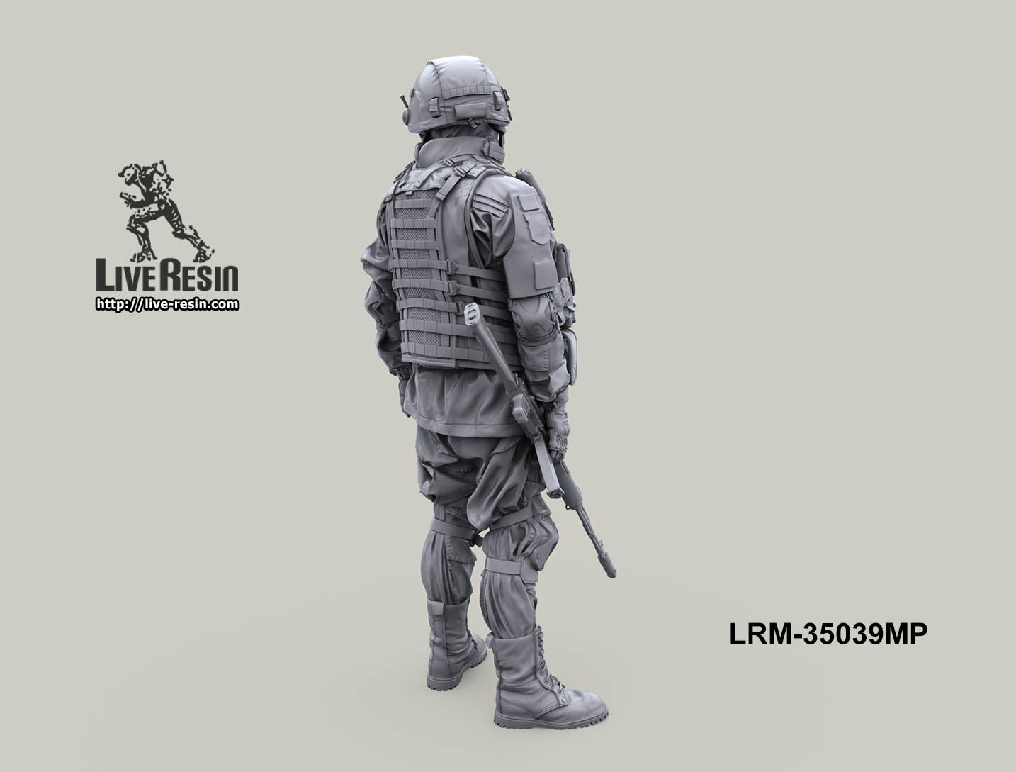 LRM35039MP Боец военной полиции РФ -1 Live Resin