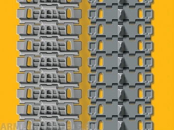 ЕЕ35105 Набор раздельных траков для танков ИС позд. серий