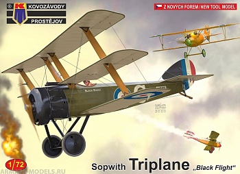 KPM0181 Sopwith Triplane Black Flight