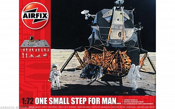 A50106 Сборная модель лунного модуля с астронавтами  One Small Step for Man