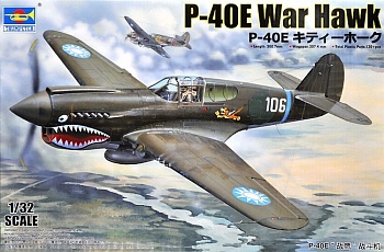 02269P Истребитель P-40E War Hawk