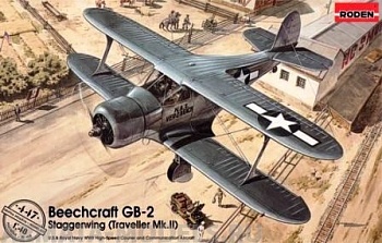 Rod447 Самолёт Beechcraft GB-2 (Traveller Mk. II)