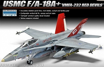 12520 Самолет USMC F/A 18A+ VMFA-232 Red devils