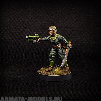 BV-fem-serg Игровая миниатюра  sergeant сержант