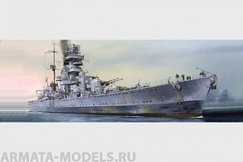 05767P German Heavy cruiser Prinz Eugen 1945