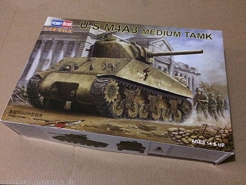 84803 Танк U.S M4A3 Medium Tank