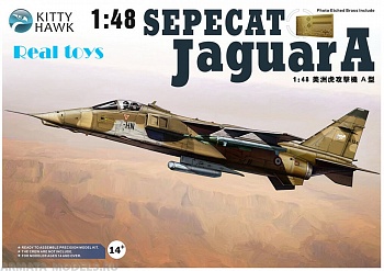 KН80104 Самолет SEPECAT JAGUAR A ( KITTY HAWK) 1/48