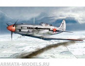 02831P Самолет Миг-3 (поздняя версия)