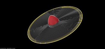 AM4848 Имитация вращающегося винта для Ил-2