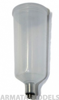 1582 Емкость с крышкой,  40 мл,резьба, пластик