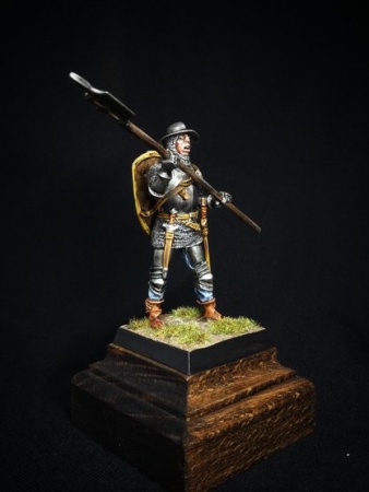 207ТБ ВИМ, пеший генуэзец с мечом, 54 мм Три Богатыря