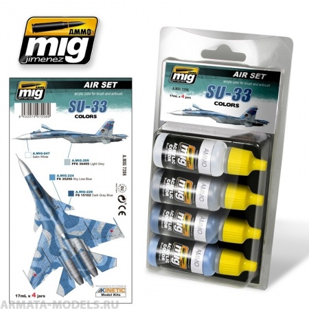 AMIG7208 Ammo Mig SU-33 COLORS (СУ-33)