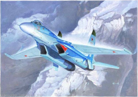 01660 Самолет  Су-27 (Flanker B)  Trumpeter