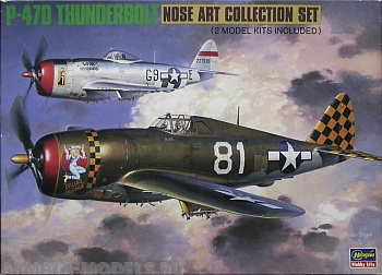 51546 Самолет B-47D Thunderbolt (2 модели в одной коробке)